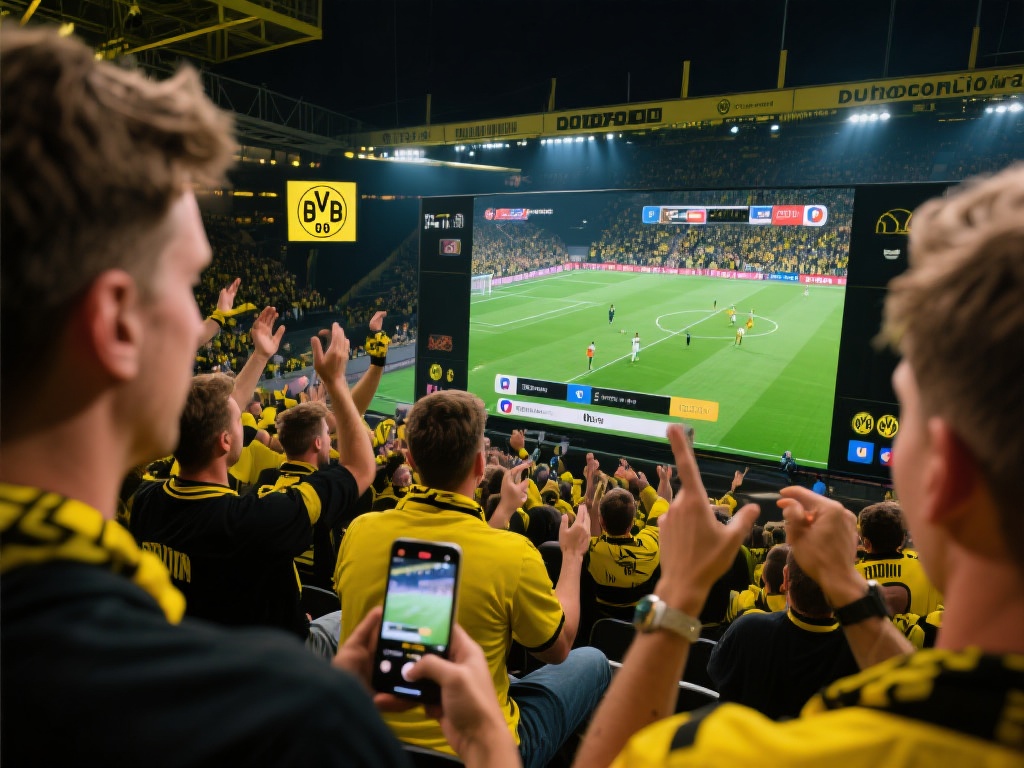 当谈到多特蒙德比赛的直播体验，另一个不容